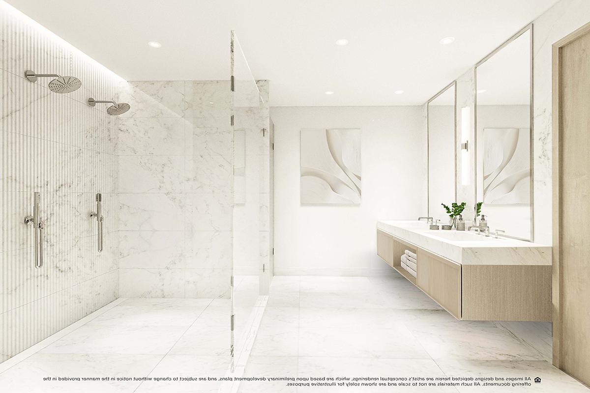 Rendering of 洛杉矶发生 Master Bathroom